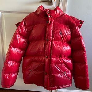 Brand New with Tags Red Polo Water Repellant Down Jacket Boys Size Large (14-16)